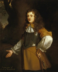 Edward Montagu, 1st Earl of Sandwich by Peter Lely