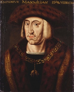 Emperor Maximilian I (1459-1519) by After Master of Frankfurt