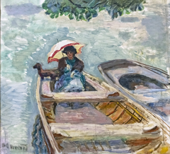 En bateau by Pierre Bonnard