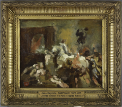 Entrée triomphale d'Henri IV à Paris, d'après Rubens by Jean-Baptiste Carpeaux