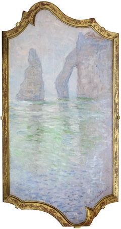 Étretat, the Rock Needle and the Porte d'Aval by Claude Monet