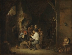 Flämische Dorfkneipe by David Teniers the Younger