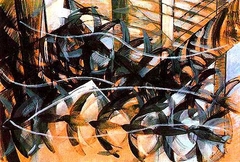 Flight Of The Swallows by Giacomo Balla