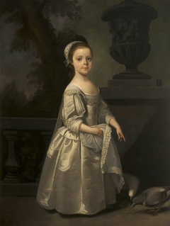 Frances Maria Fountayne, later Mrs William Tatton Egerton, as a Child by Henry Pickering