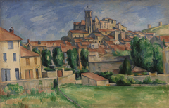 Gardanne (Horizontal View) (Gardanne [vue horizontale]) by Paul Cézanne