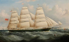 Glen Gairn Clipper Ship Off Dover - Richard Ball Spencer - ABDAG010201 by Richard Ball Spencer