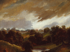 Hampstead, Stormy Sky by John Constable