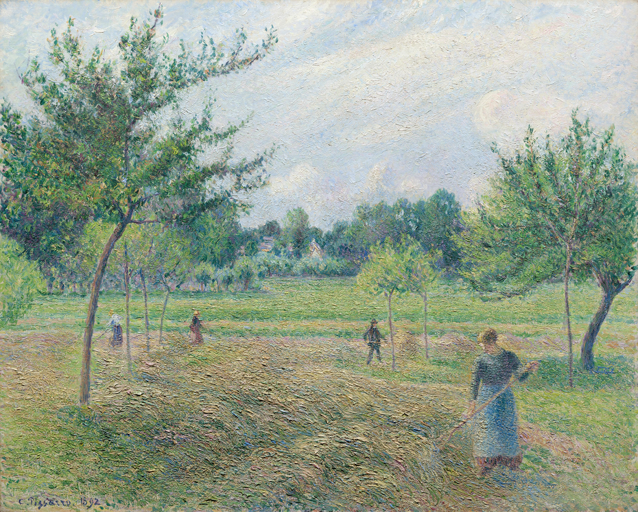 Haymaking at Éragny
