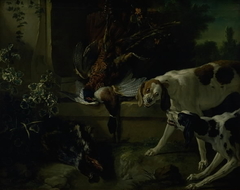 Hounds with Wild-Fowl and Game by Jean-Baptiste Oudry