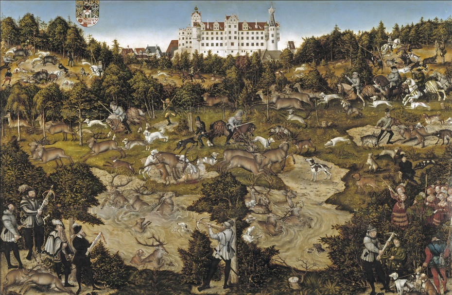 Hunt at the Castle of Torgau in honour of Charles V