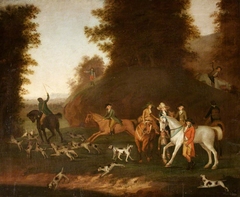 Hunting Scene by Anonymous