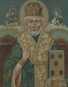 Ikon of St Nicholas by Russian School
