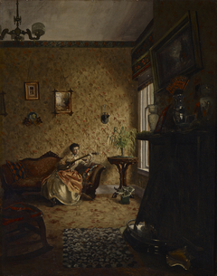 In the Parlor by Charles Conner