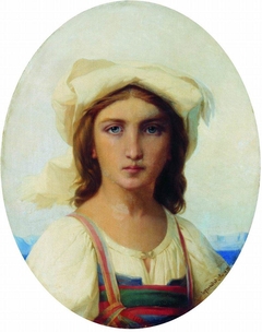 Italian Woman by Fyodor Bronnikov