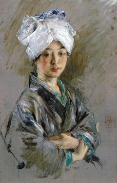 Japanese Woman by Robert Frederick Blum