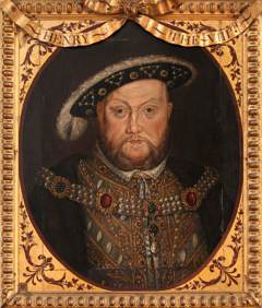 King Henry VIII (1491–1547) (after Hans Holbein the younger) by Unknown Artist