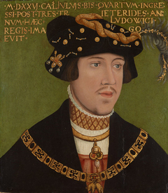 König Ludwig II. (1506-1526) von Ungarn by Hans Krell