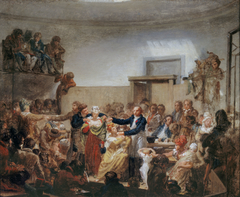 La consultation du docteur Antoine Dubois (1756-1837) by Nicolas-Antoine Taunay