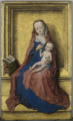 La Vierge assise avec l'Enfant by Dieric Bouts
