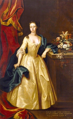 Lady Anne Coventry, Lady Carew (1695-1743/4) by manner of Michael Dahl