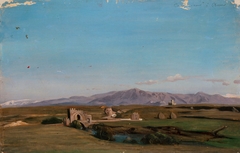 Landscape from Italy, Study by Nils Blommér