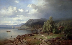 Landscape near Holmestrand by Christian Wexelsen