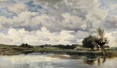 Landscape near Pangbourne by Keeley Halswelle