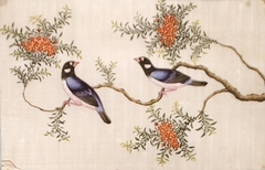 Landscape with Birds (Oriental) by Anonymous