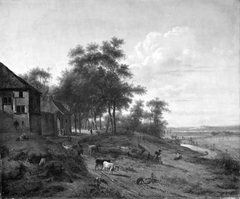 Landscape with Farm by Jan Wijnants