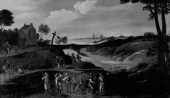 Landscape with Figures by Joos de Momper the Younger
