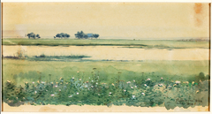 (Landscape with Marshes) by De Lancey Gill