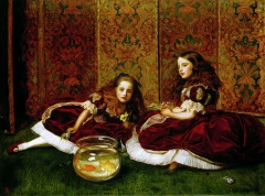 Leisure Hours by John Everett Millais