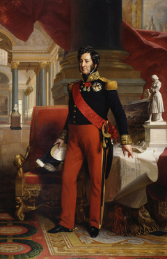 Louis-Philippe Ier, roi des Français en uniforme d'officier général by Franz Xaver Winterhalter