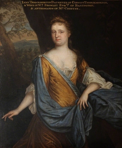 Lucy Throckmorton, Mrs William Bromley of  Baginton and later Lady Chester by Anonymous