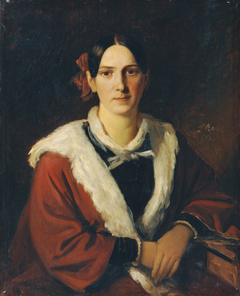 Luise von Schwind, the wife of the painter Moritz von Schwind