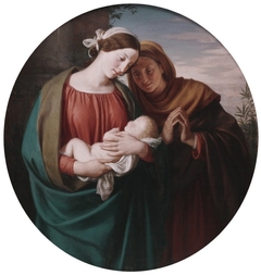 Madonna and Child by Adolf Friedrich Georg Wichmann