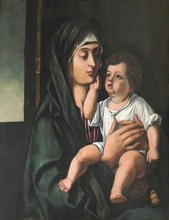 Madonna and Child (after Bellini) by after Italian School