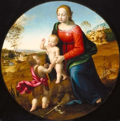 Madonna and Child with the Infant Saint John the Baptist by Giuliano Bugiardini