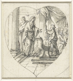 Maria in de tempel by Unknown Artist