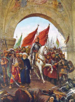 Mehmed II Entering Constantinople by Fausto Zonaro