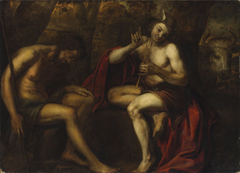 Mercurius and Argus by Frans Goubau