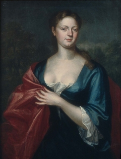 Mrs. William Dudley (Elizabeth Davenport) by John Smibert