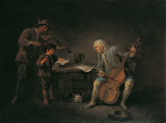 Musikanten by Martin Johann Schmidt