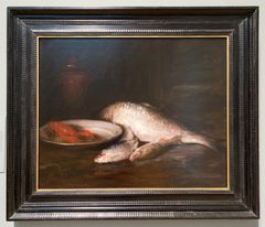 North River Shad by William Merritt Chase