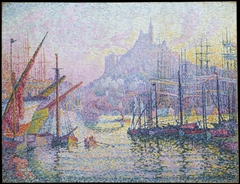 Notre-Dame-de-la-Garde (La Bonne-Mère), Marseilles by Paul Signac
