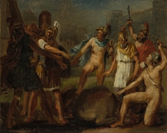 Oath of the Seven Chieftains before Thebes by Unidentified Artist