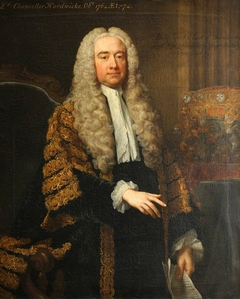 Philip Yorke, 1st Earl of Hardwicke and Lord Chancellor (1690 -1764) by James Wills