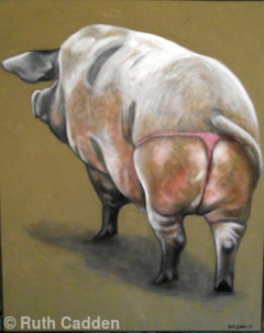 Pig in a G-String by Ruth Cadden