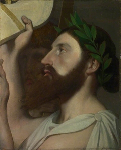 Pindar and Ictinus by Jean-Auguste-Dominique Ingres