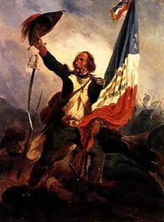 Porte-drapeau de la République by Hippolyte Bellangé